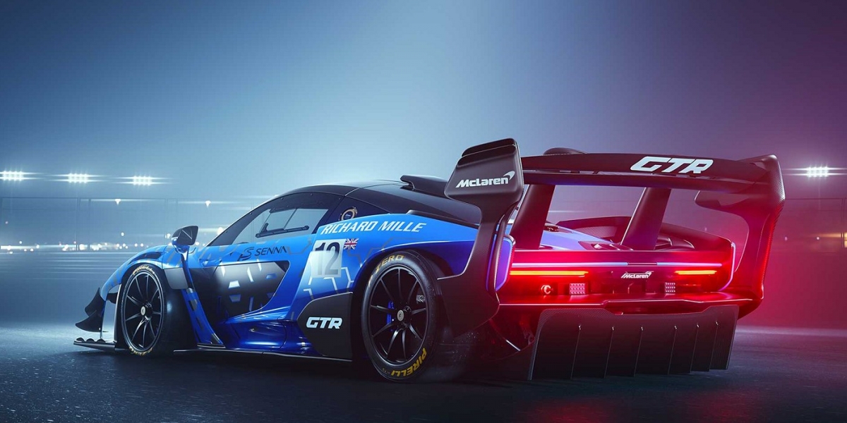尾翼無極限,McLaren Senna GTR擁有一噸下壓力