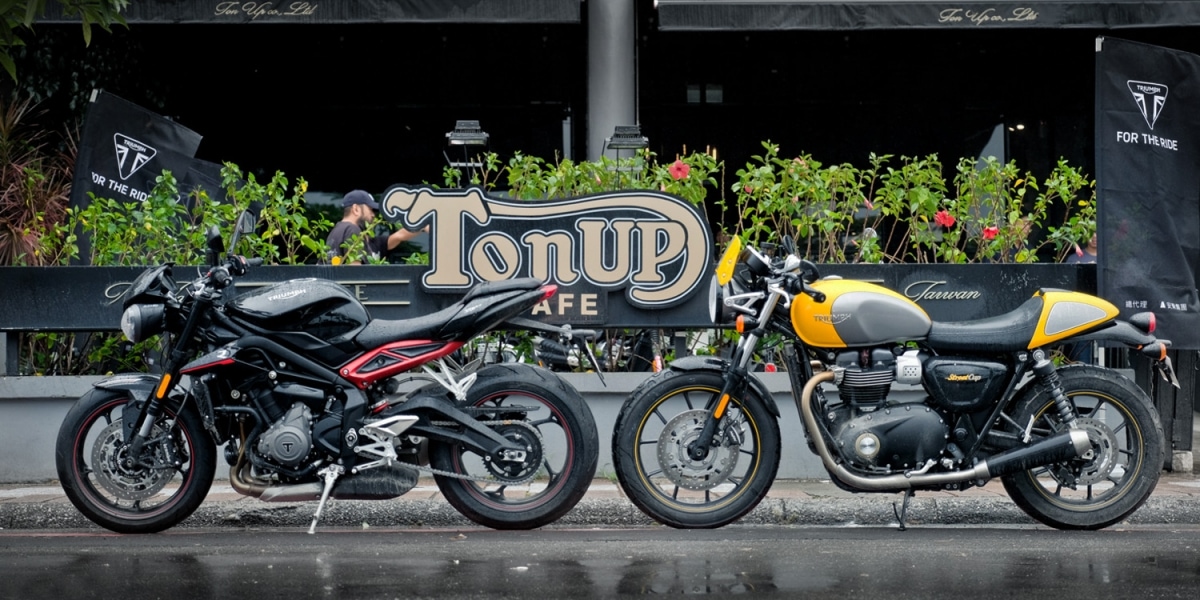 2017  TRIUMPH 三缸猛獸Street Triple R,復古咖啡Street Cup新車發表