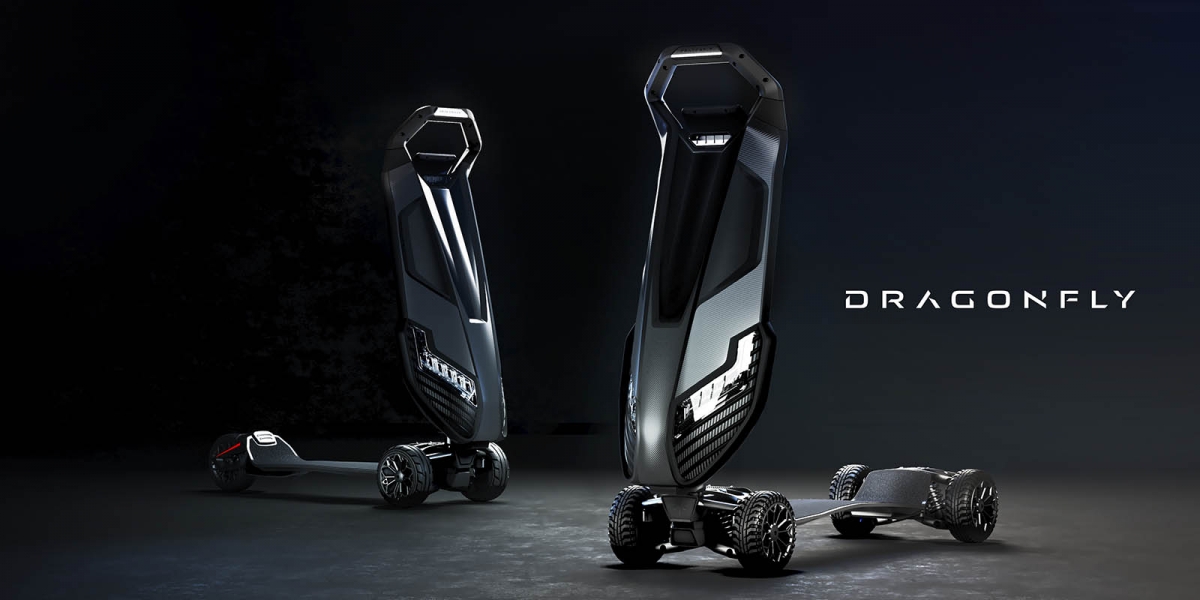 D-Fly Dragonfly電動滑板車,超高規格頂級產品
