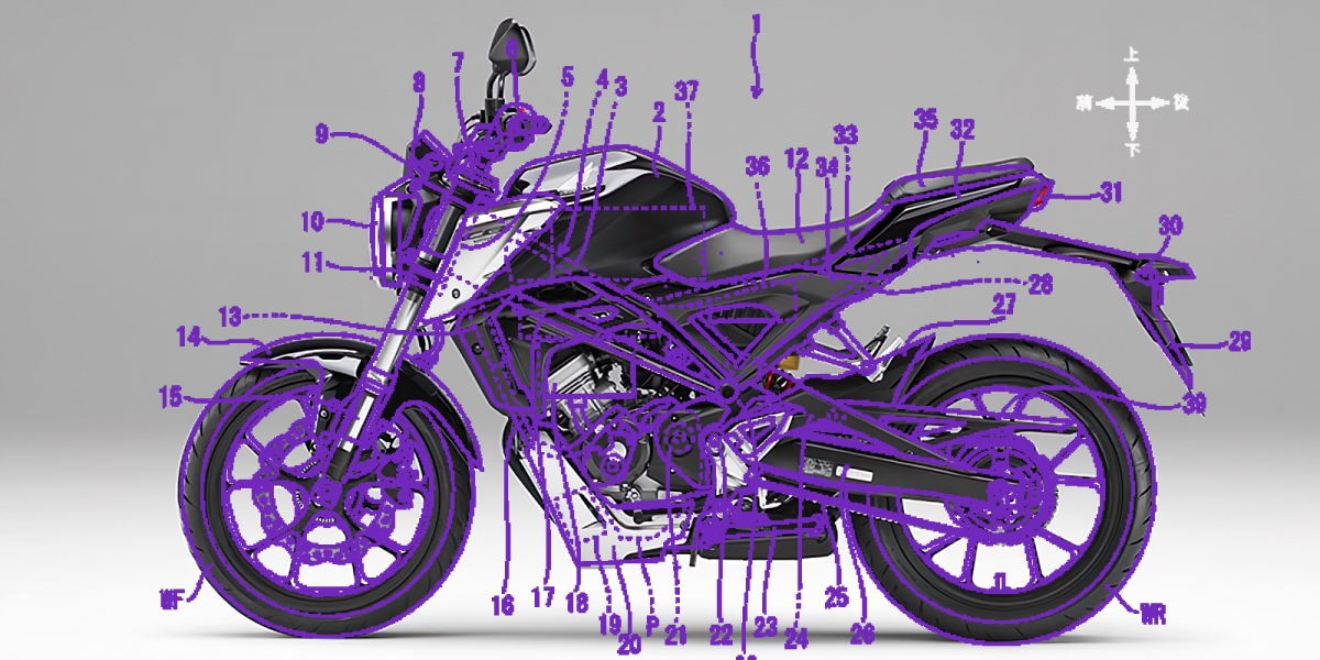 Neo Sports Cafe電動化?HONDA CB125R電動專利圖曝光!