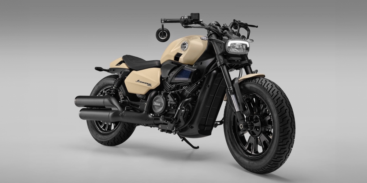 黃牌V型雙缸巡航車!Benelli Leoncino Bobber 400 預告在台上市