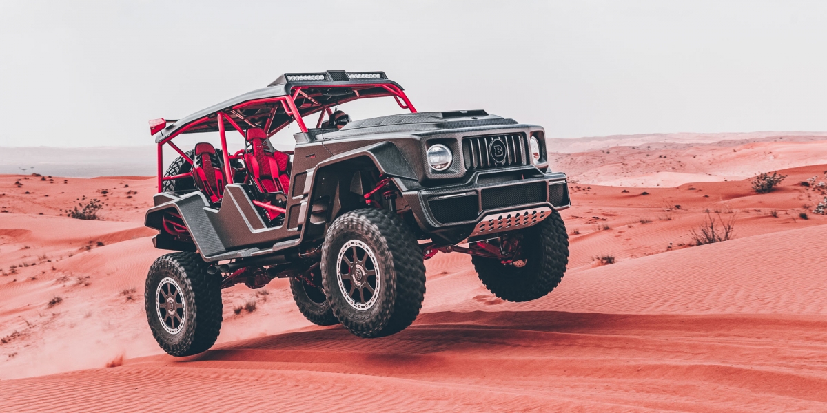 有錢人的大玩具,Brabus 900 Crawler沙漠巨獸