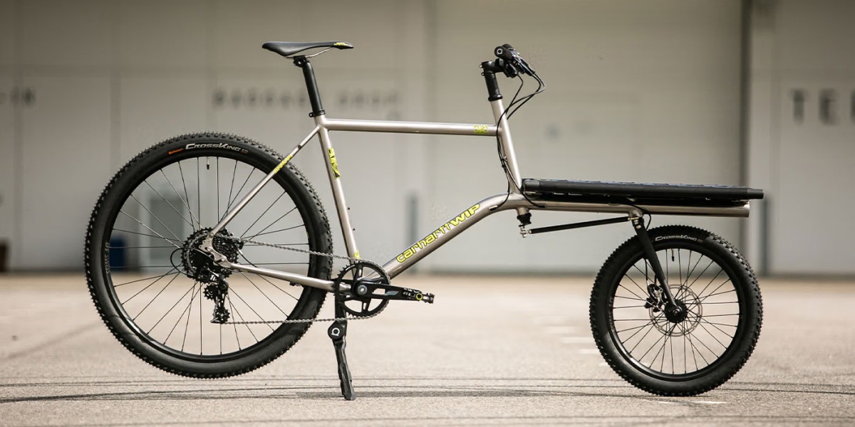 Carhartt WIP × OMNIUM 聯名不鏽鋼 Mini-Max 貨運單車，全球限量150輛