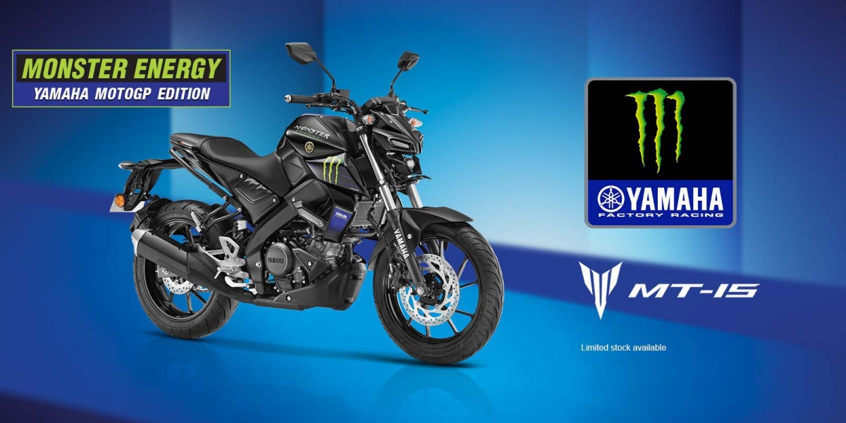 Monster Energy 廠隊塗裝上身 ! 2021 MT-15 MotoGP Edition