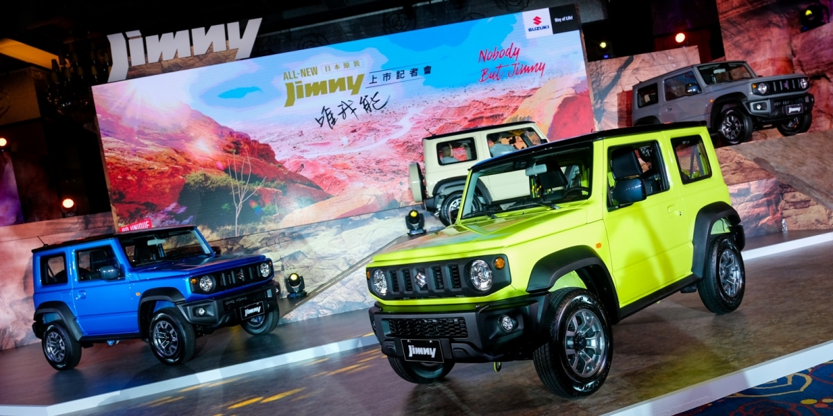 Mini.G 狂野登場!SUZUKI Jimny 74.8萬元起正式在台上市!