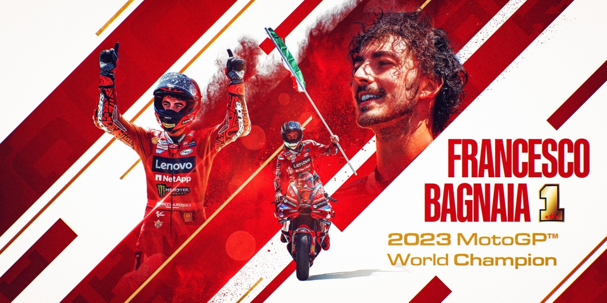 破除一號魔咒!Francesco Bagnaia二度加冕連霸MotoGP世界冠軍!