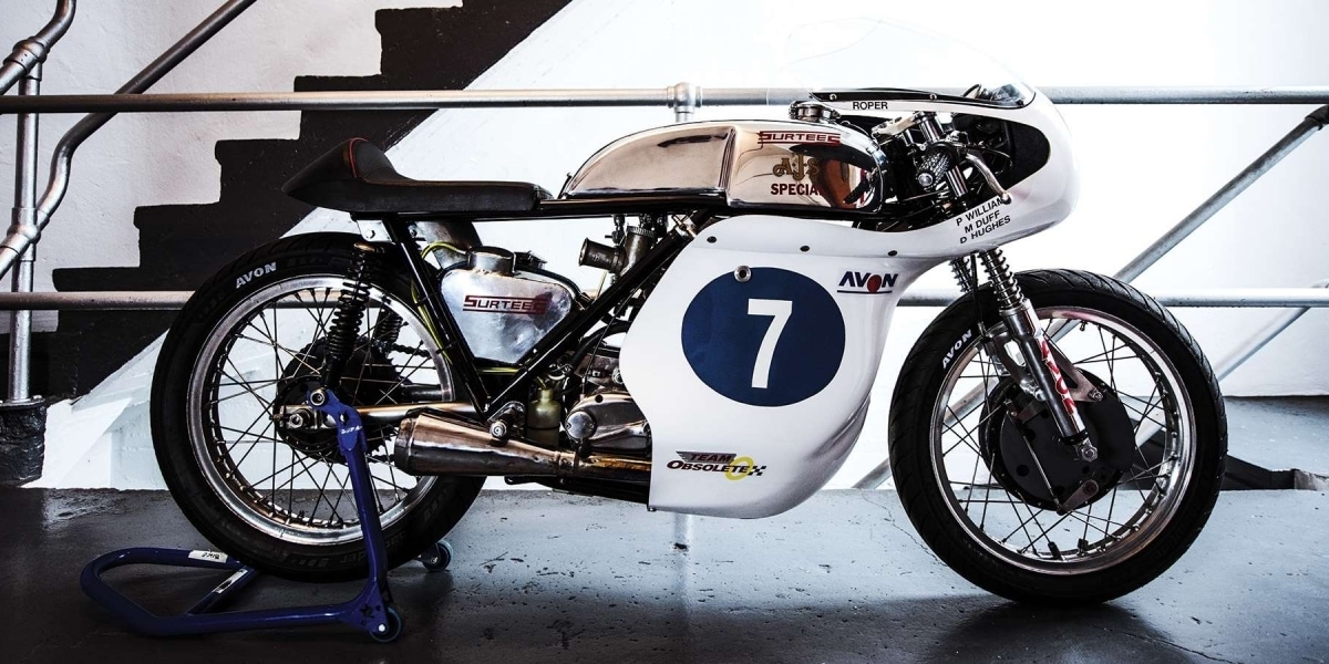 GP/F1雙料冠軍John Surtees的神秘賽車。AJS 350 Surtees's Special。