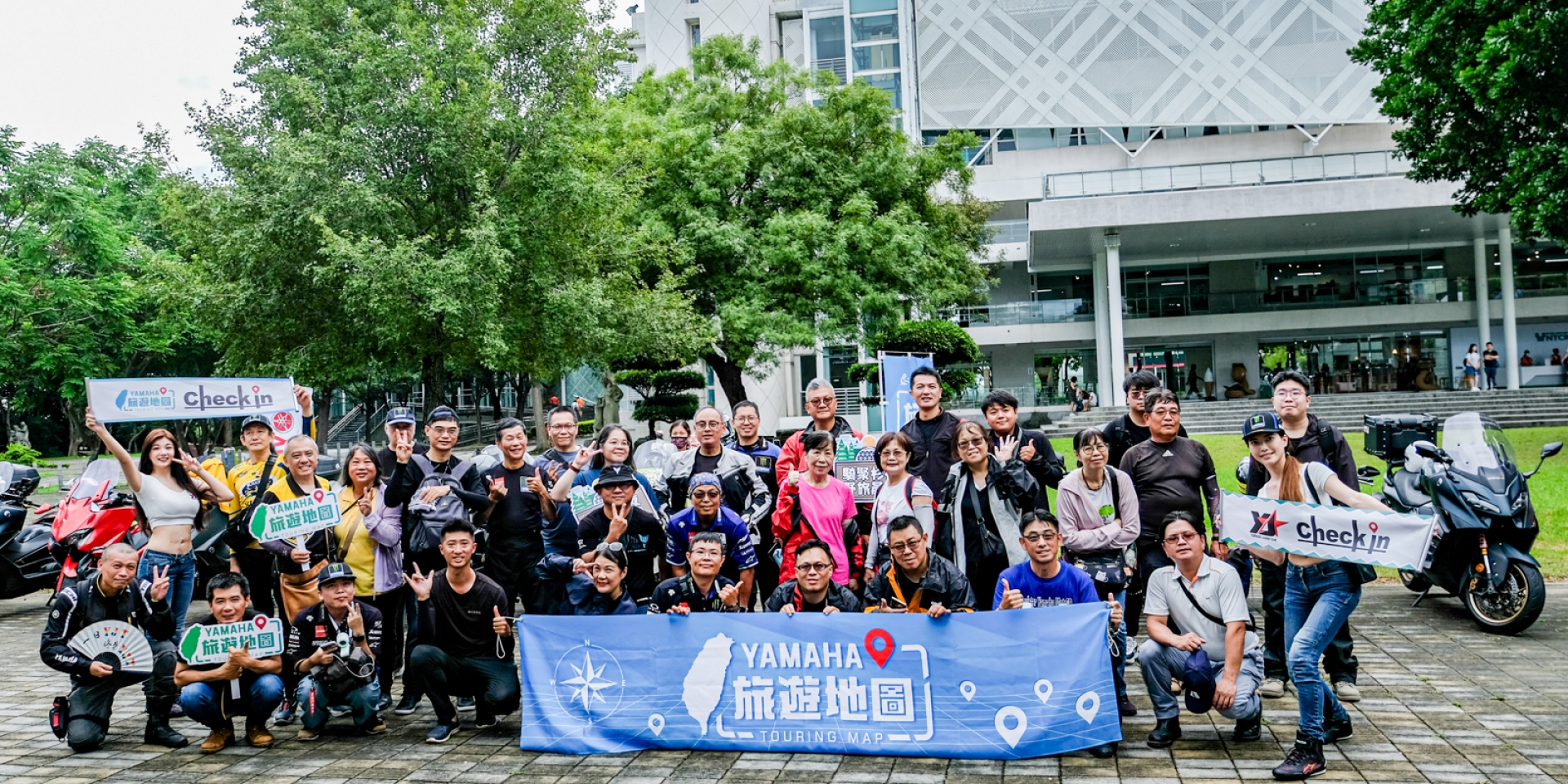 南投山林騎旅盛會，溫馨、熱鬧又好玩！2025 YAMAHA YJT 旅遊地圖騎聚杉夜 野旅晨曦