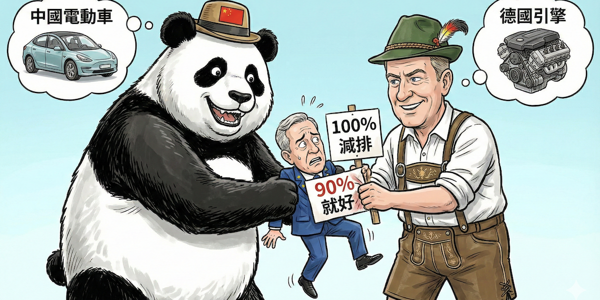 歐盟政策大轉彎！2035 燃油車禁令放寬至 90%，內燃機與油電確定存活