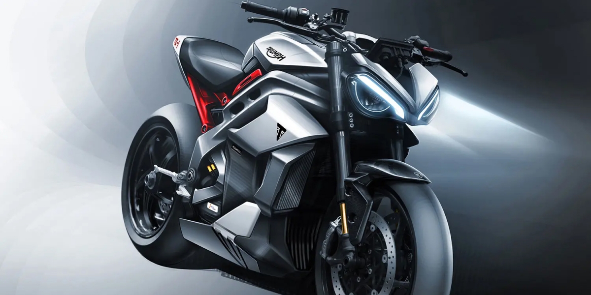 TRIUMPH TE-1電動車手繪圖曝光!SPEED TRIPLE的電動孿生兄弟