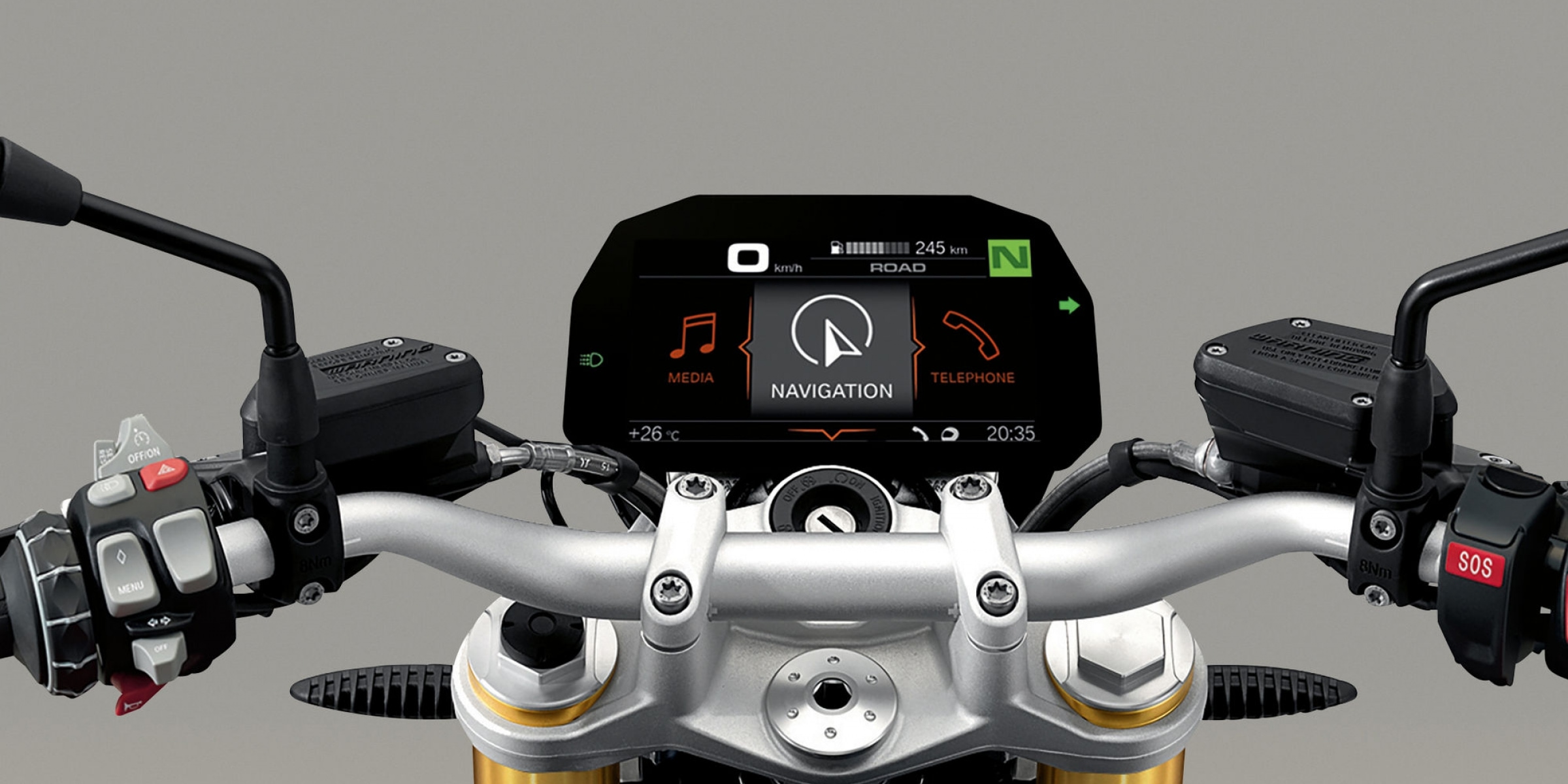 新世代通訊整合科技。BMW ConnectedRide & Bosch mySPIN