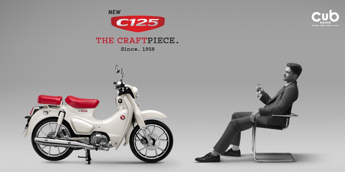 簡單就是潮,紅白經典再現!Honda Super Cub C125 「Craftpiece Custom Edition」泰國登場