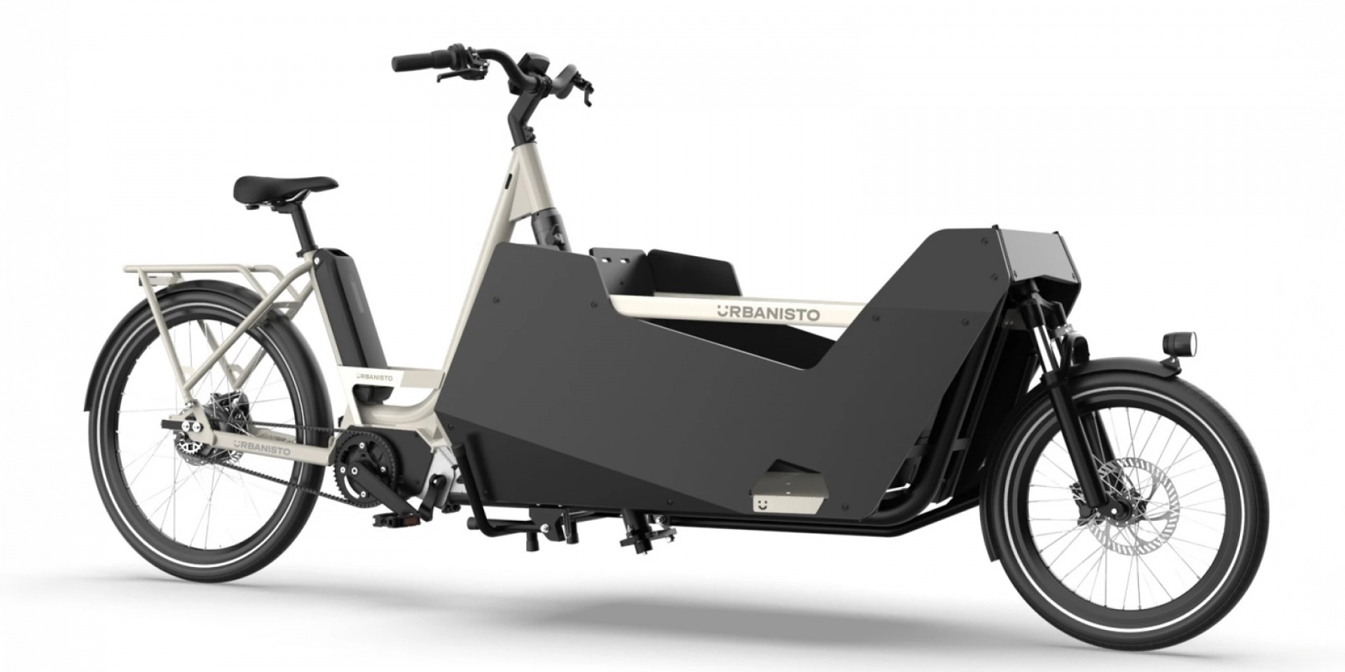一秒變貨卡！荷蘭設計 Urbanisto 電動自行車顛覆通勤想像