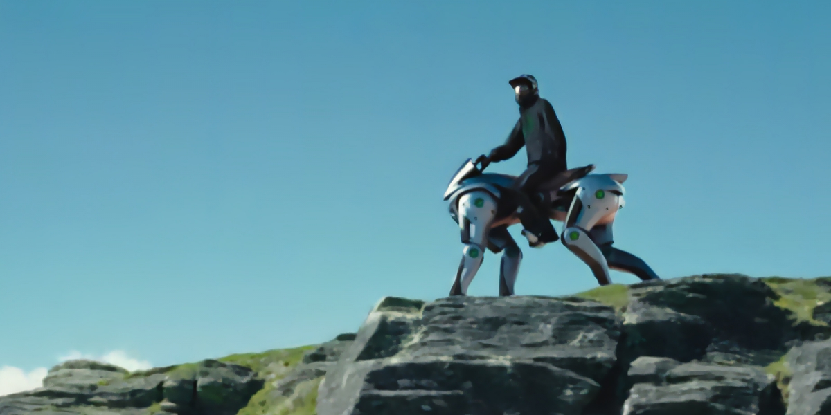 氫氣動力機器馬!Kawasaki Corleo 概念機械馬,帶你上山下海