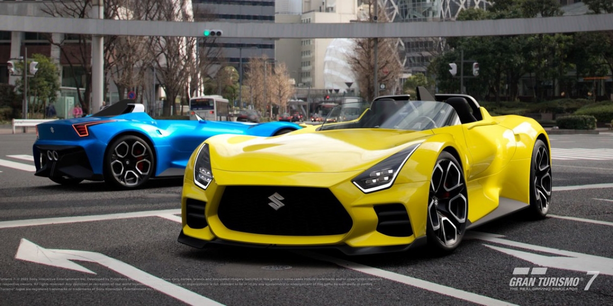 找到退出GP的原因了!SUZUKI發表融合HAYABUSA與SWIFT雙門小跑車...在遊戲中