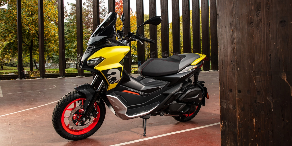 前後SHOWA懸吊,義式歐風速克達ADV發表 ! 2022 APRILIA SR GT125/200