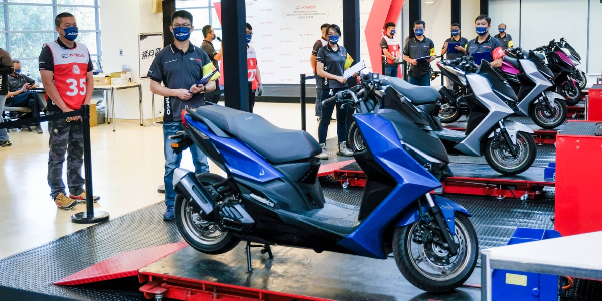 精進技術,全國第一還有5萬獎金!2021 KYMCO 全國技術競賽