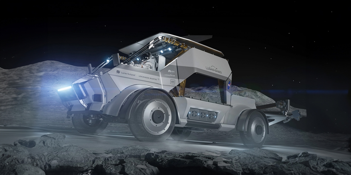 登月夢幻交通工具誕生! NASA 公佈新式月球探測車