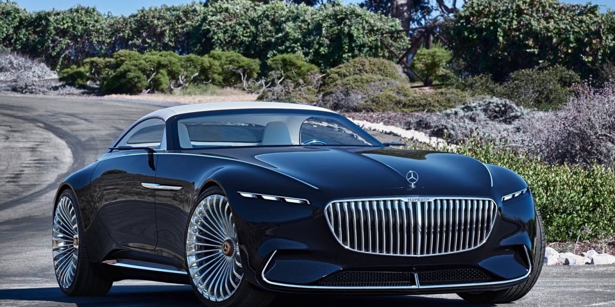 混搭復古電動概念車,Vision Mercedes-Maybach 6 Cabriolet 敞篷版本