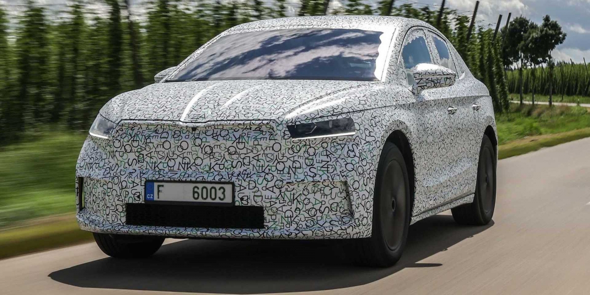 Skoda純電跨界跑旅Enyaq Coupe iV現身!斜背造型更受歡迎!