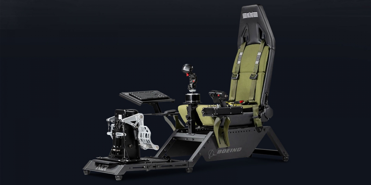 啟動你的戰鬥機魂!NEXT LEVEL RACING FLIGHT SIMULATOR BOEING MILITARY EDITION 飛行模擬器座椅