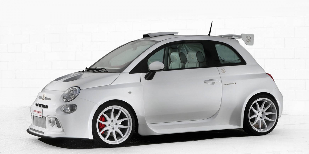 Fiat 500變身奢華小鋼炮Cinquone Qatar By Romeo Ferrarise