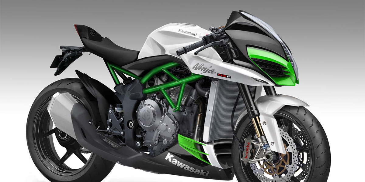 增壓猛獸街車化。KAWASAKI H2F by Kardesign