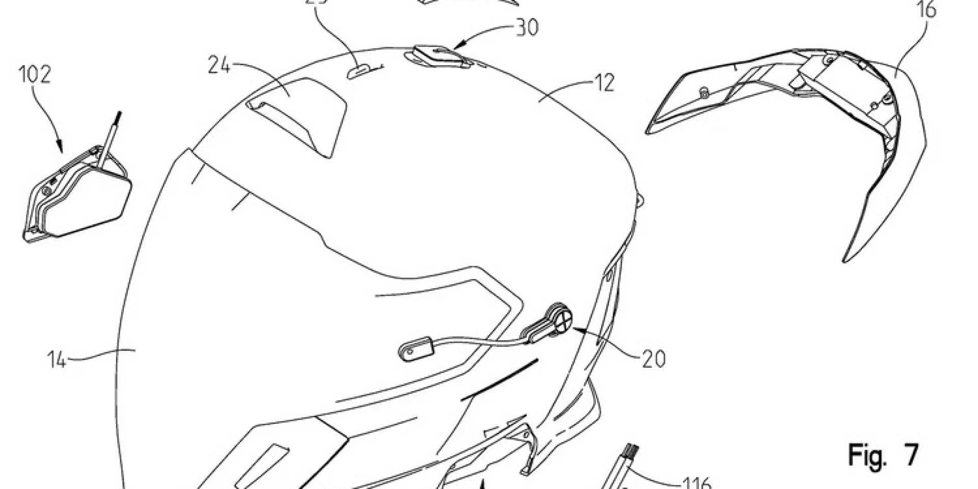 Polaris 智慧安全帽專利曝光：偵測疲勞並與車輛溝通提醒休息