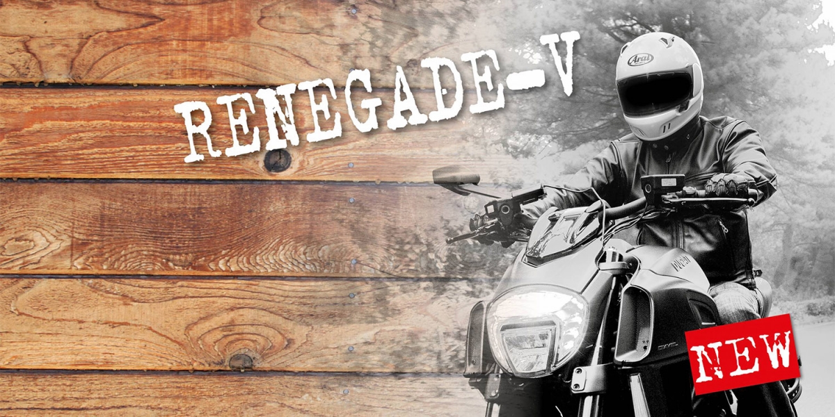 風格騎士新選擇Arai Renegade-V/XD發表