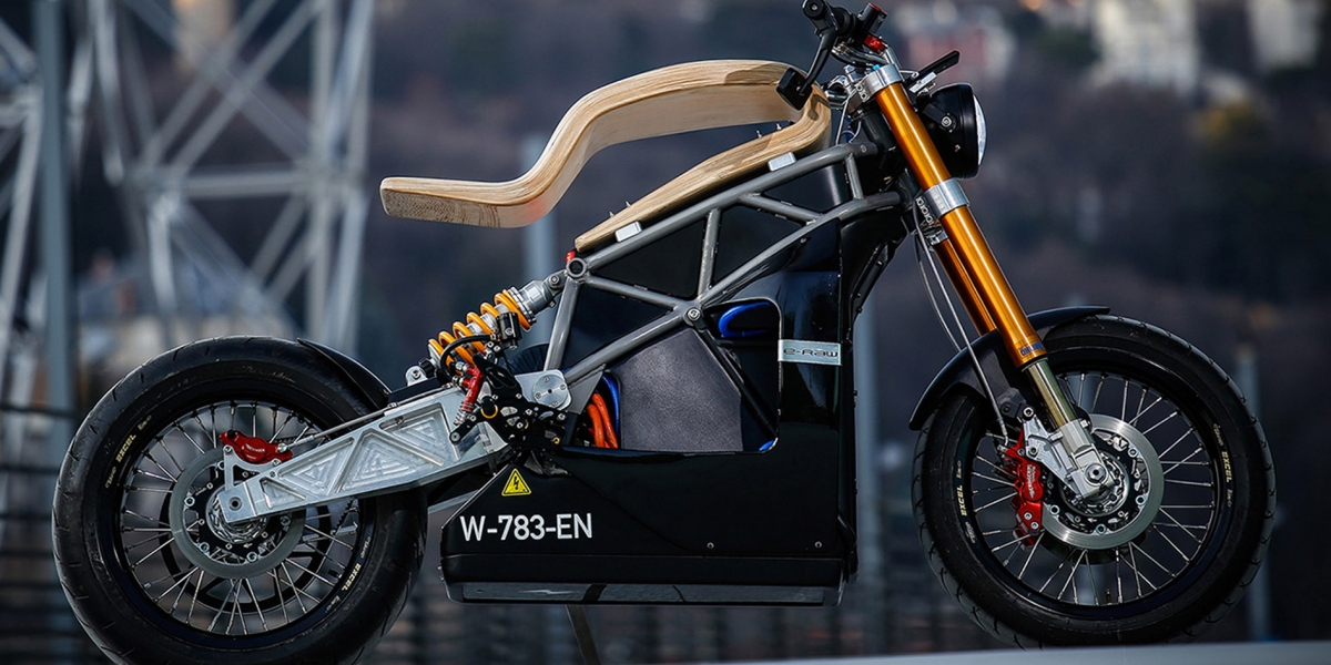 電動機車也可以很有個性,E-Raw Electric Motorcycle Concept