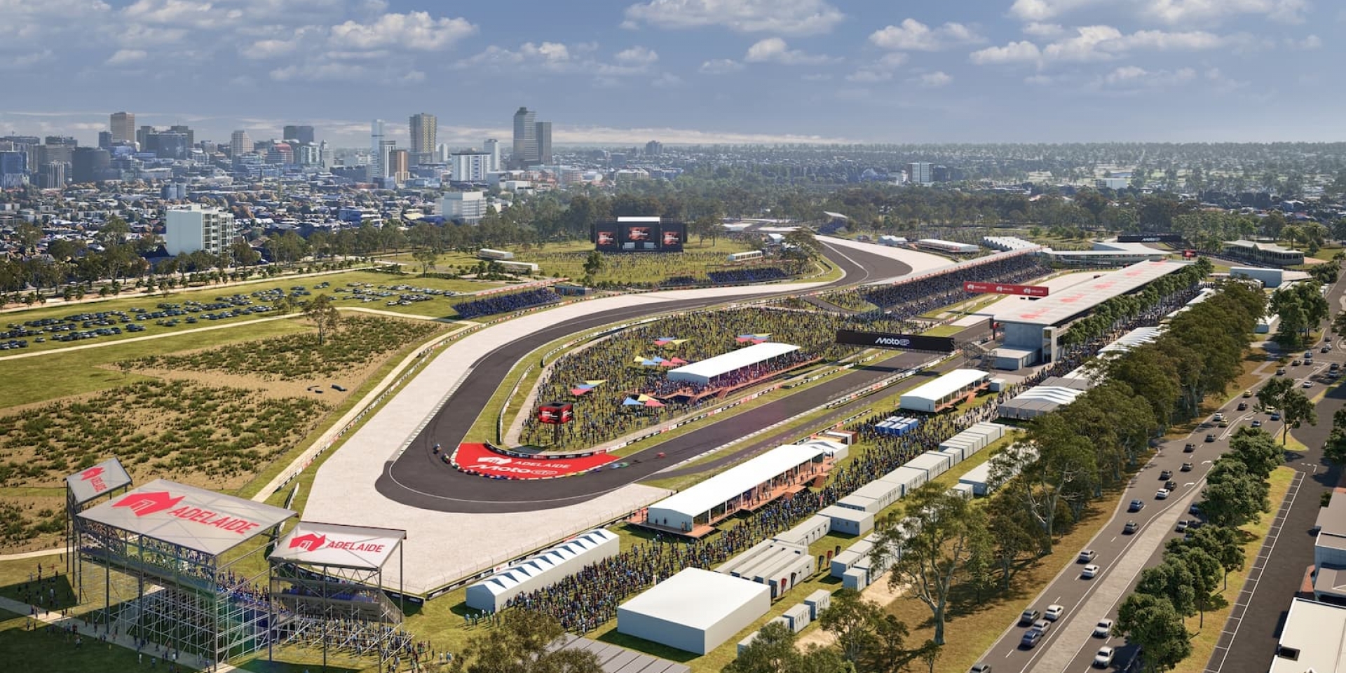 MotoGP 公開 Adelaide 市街賽道模擬畫面，2027 澳洲站將告別 Phillip Island