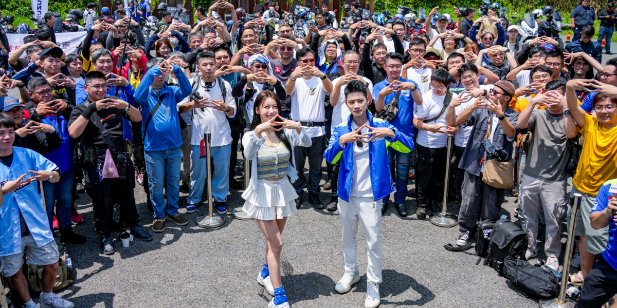 SUZUKI車友同樂,超人氣啦啦隊女神李雅英現身應援SUZUKI「峠の茶屋」!