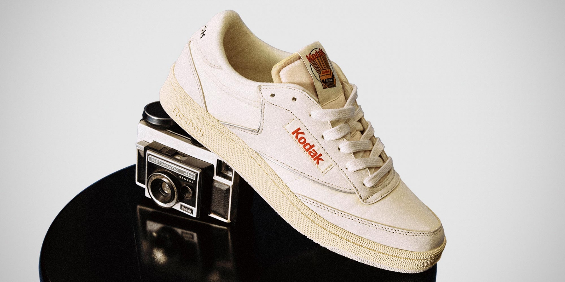 Reebok x Kodak 聯名系列登場:復古膠卷魂 × 街頭鞋履美學,Club C 85 與 Classic Nylon 化身「底片感」球鞋!