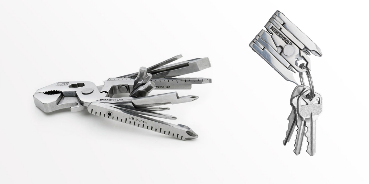 超迷你變形金剛。SWISS+TECH 19合1隨身工具組