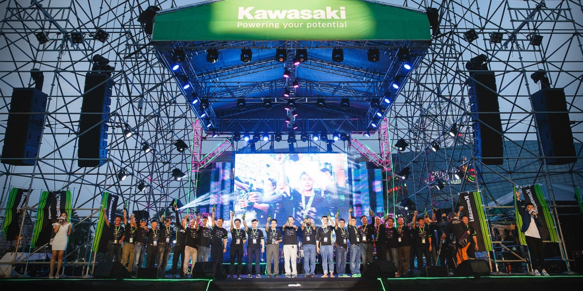 綠色崎跡嘉年華。2017 KAWASAKI 台崎大會師