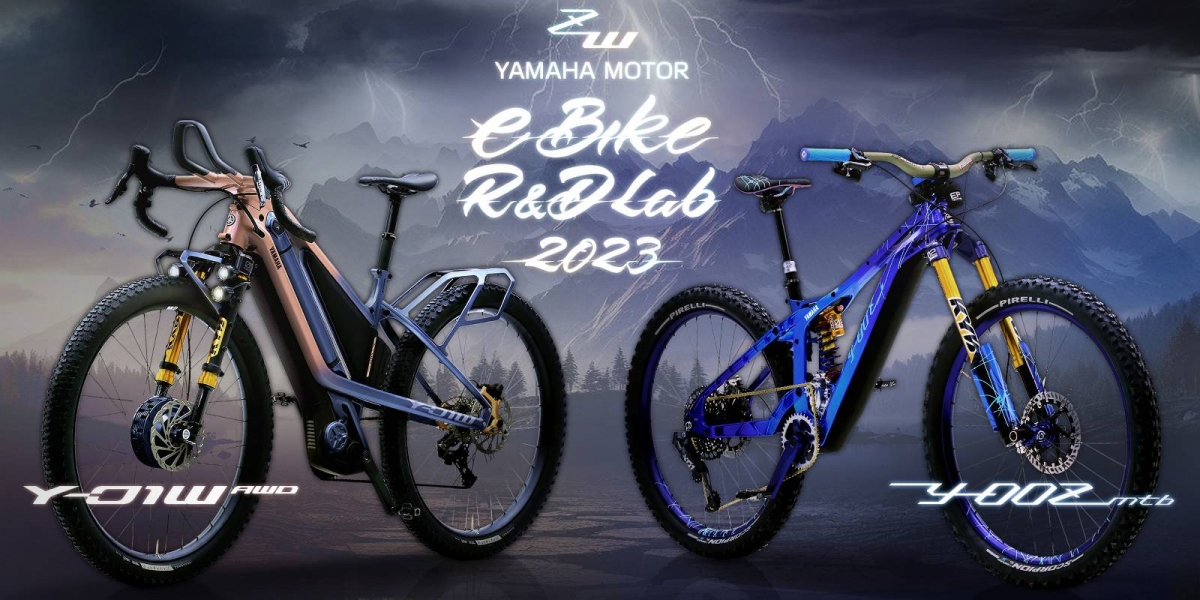 YAMAHA Y-00Z MTB/Y-01W AWD:電動轉向輔助、雙輪驅動系統上身的概念電動登山車/砂石車!