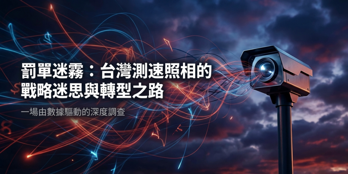 照相機比英國還多、事故率卻是日本 6 倍：台灣交通的荒謬矛盾