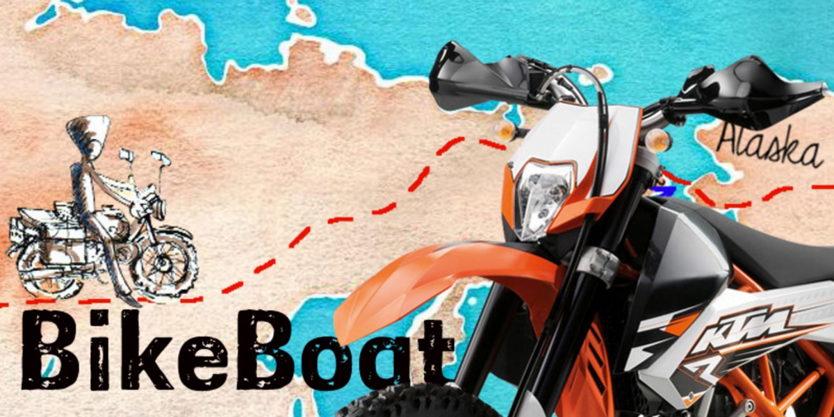 BikeBoat。KTM690橫渡海洋計畫!