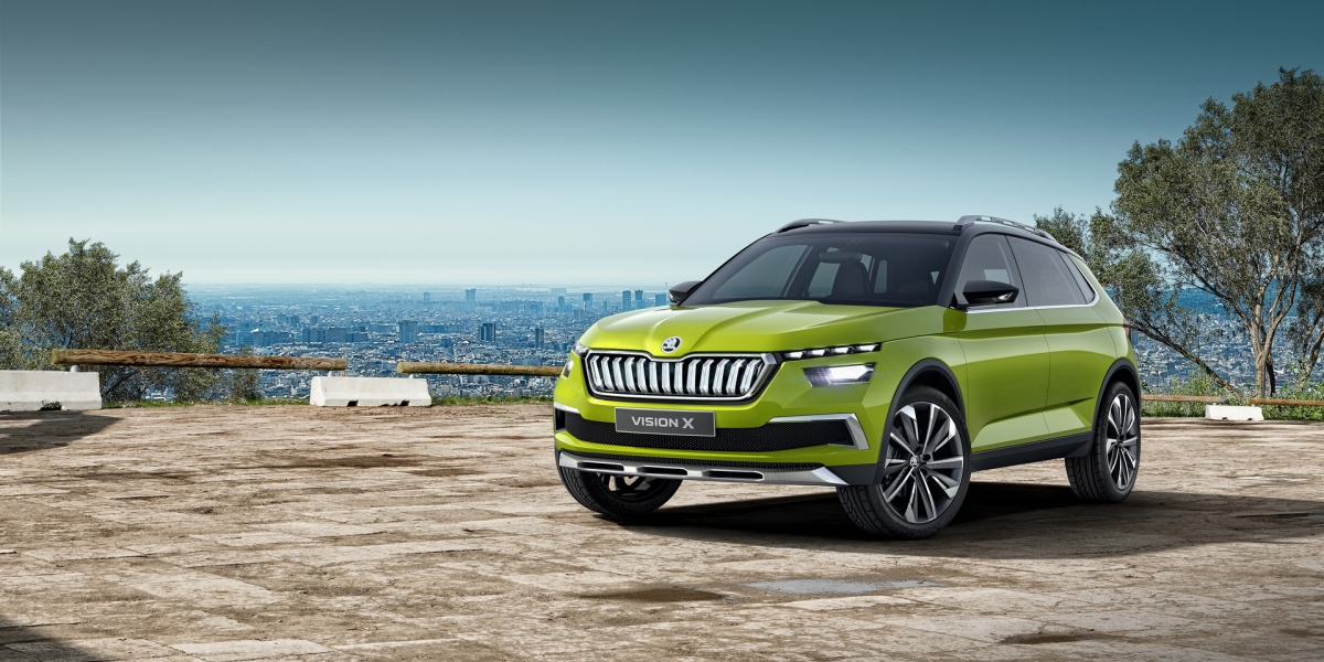 Skoda Vision X量產版本確定會在2019日內瓦車展登場!