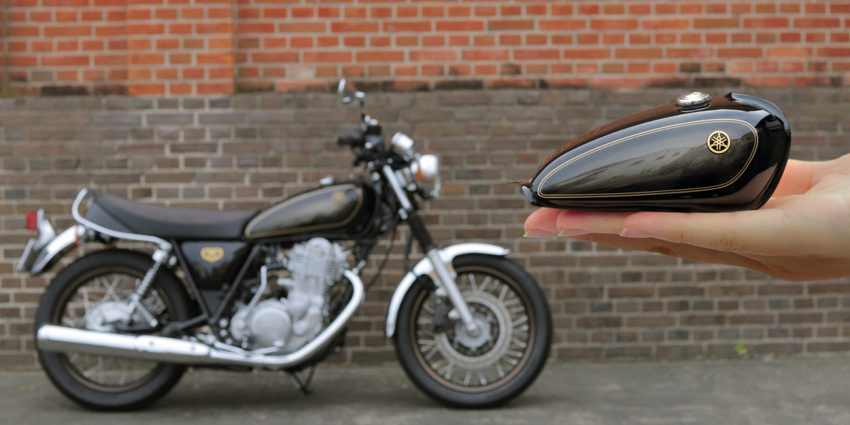 YAMAHA推出SR400「1/6迷你油箱模型」,限量300顆、售價18,000日幣!