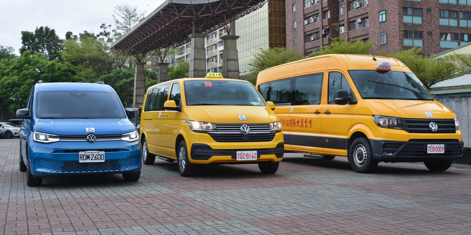 福斯商旅全台唯一五座輪椅位無障礙旗艦車款Crafter福祉計程車正式啟航