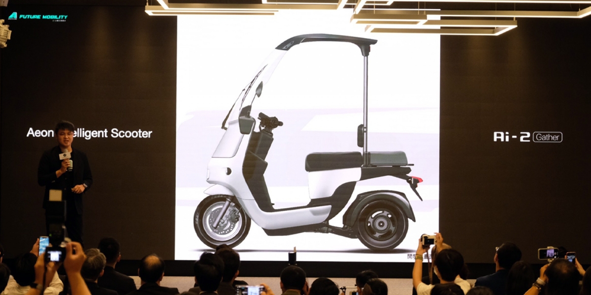 宏佳騰「Ai-2 Gather」電動三輪亮相!聯手台哥大打造智慧車聯網
