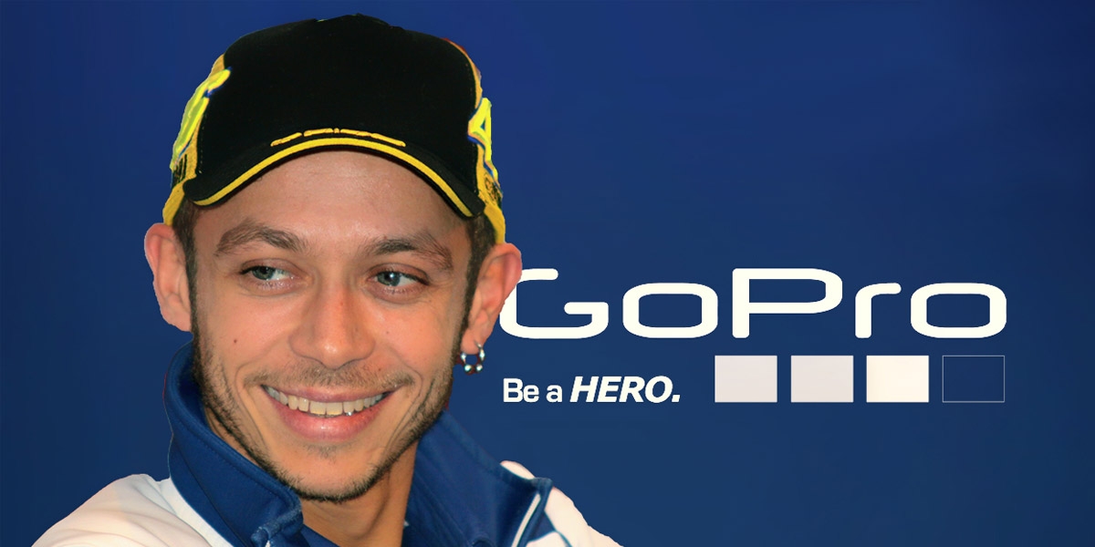 頂尖組合。GoPro成為ROSSI合作夥伴