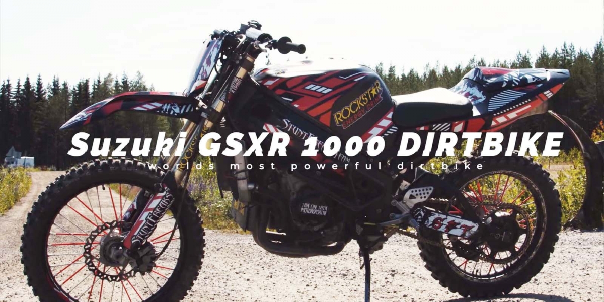 地表最有力的四缸越野車!GSX-R1000 Dirt Bike式樣 by Stunt Freaks