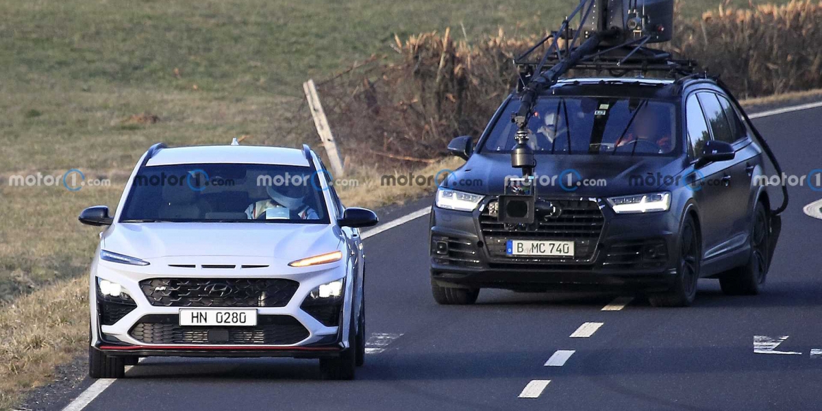 Hyundai Kona N實車全都露!拍攝廠照無偽裝入鏡!