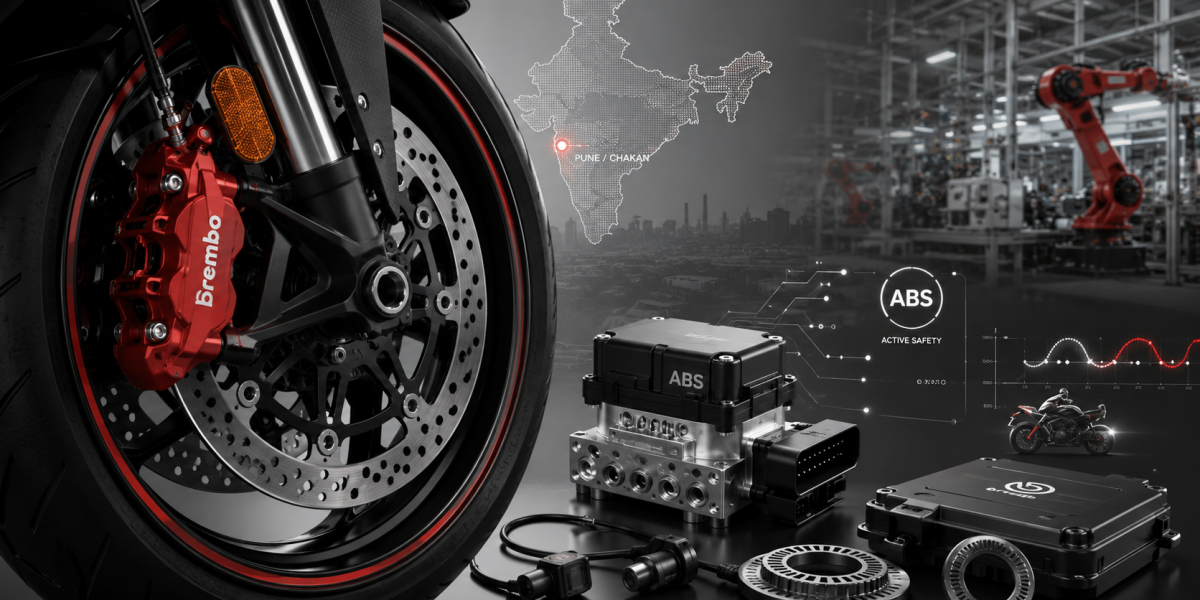 Brembo 攜手 中國Ningbo SAFE賽芙制動：印度 BRSF 將量產機車 ABS 系統