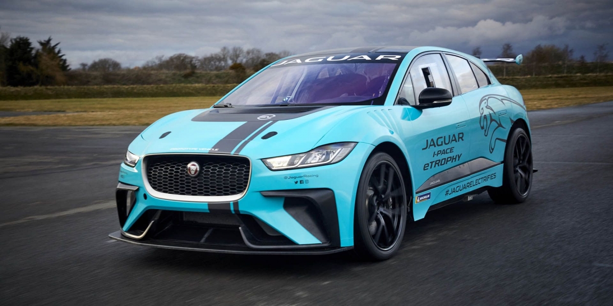 電動賽車的戰爭序曲,Jaguar I-Pace eTrophy Racer發表