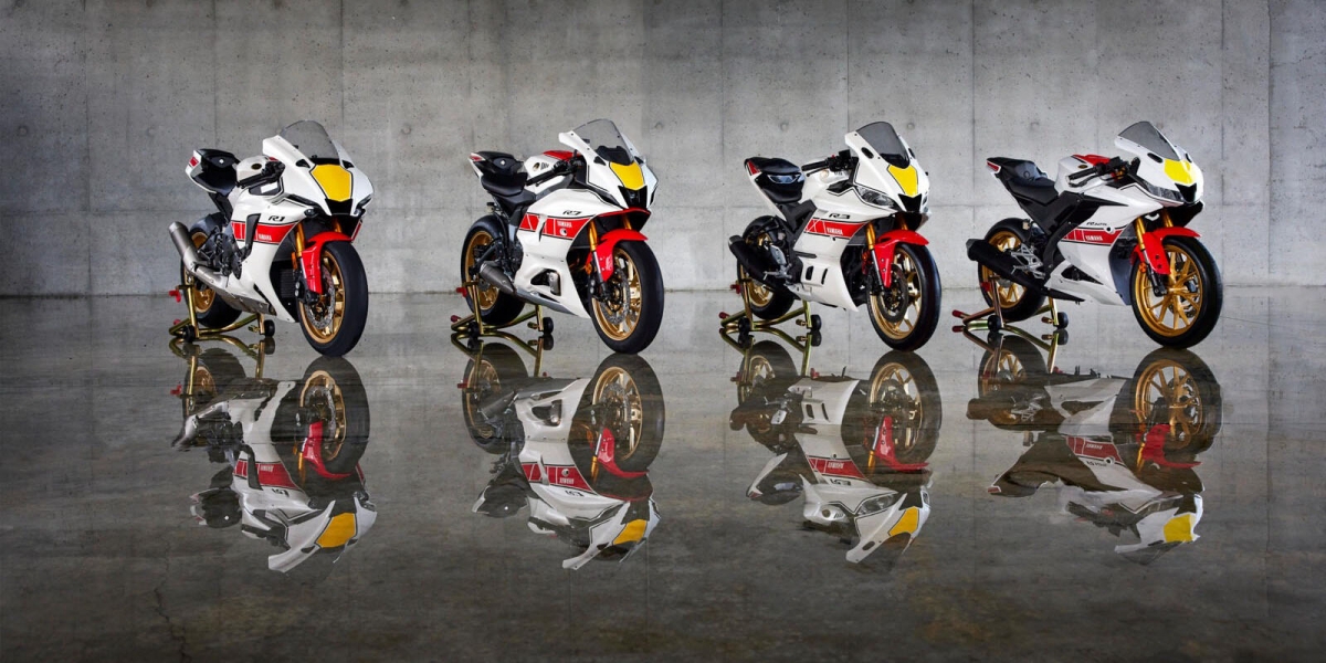 慶祝GP參賽60週年!YAMAHA推出YZF-R1、R7、R3推出紀念塗裝配色