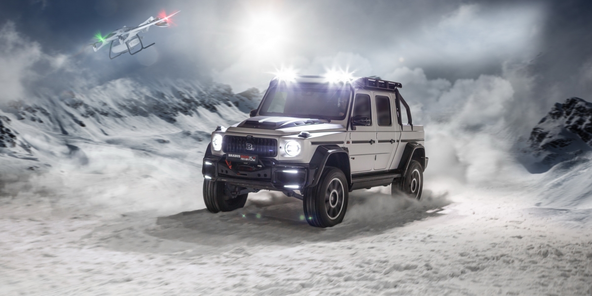 Brabus再次爆改G63!800hp性能皮卡重磅登場!