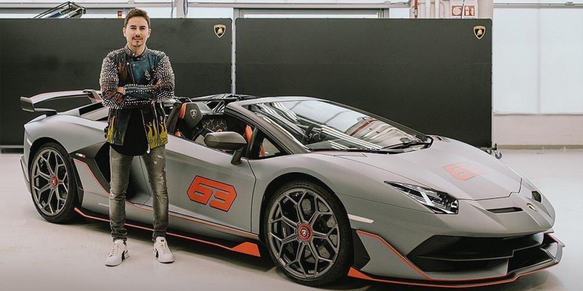 生活品味與腎上腺素。Jorge Lorenzo開箱新收藏:LAMBORGHINI Aventador SVJ 63